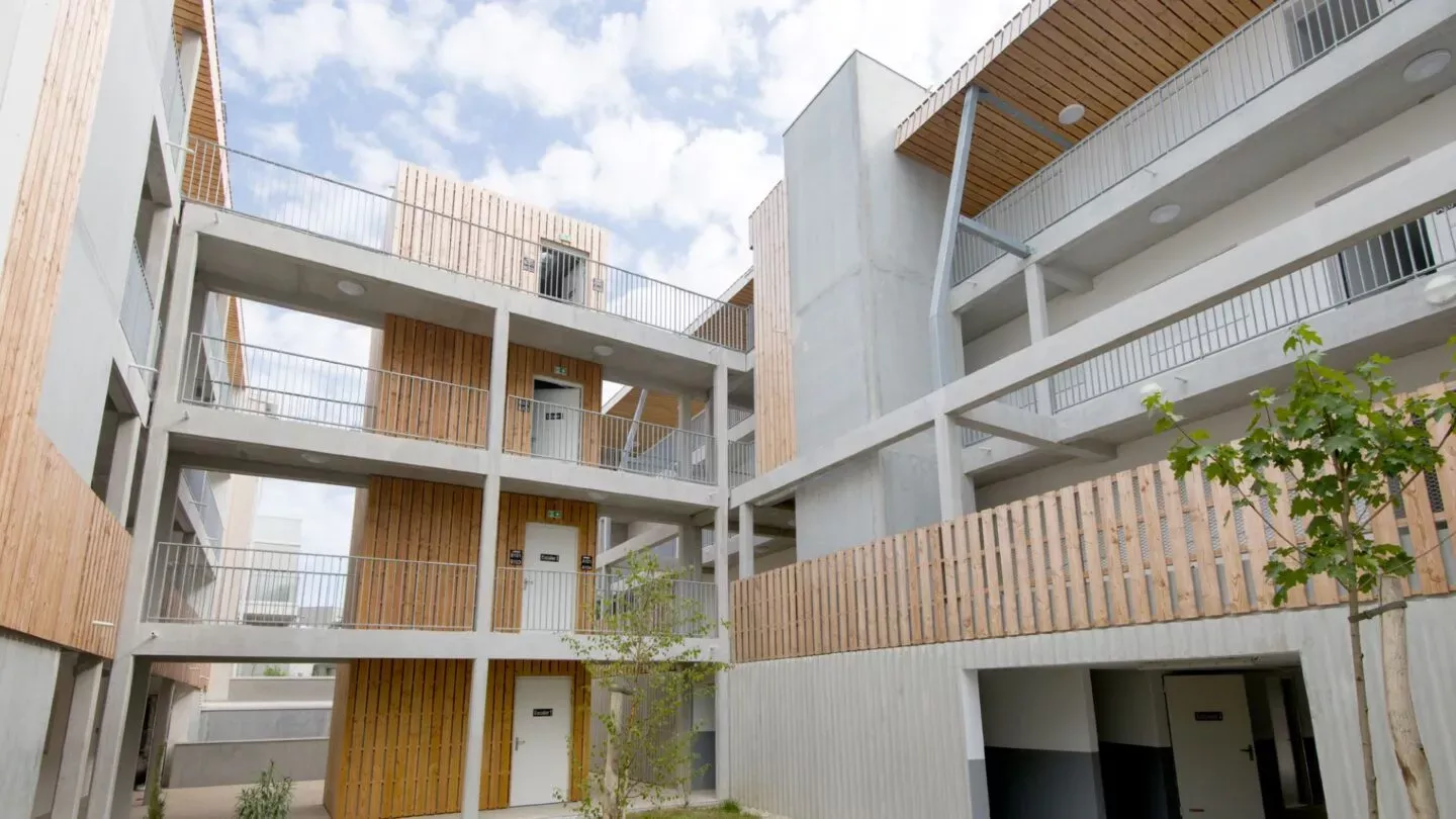 Construction de 24 logements collectifs – Bardage bois