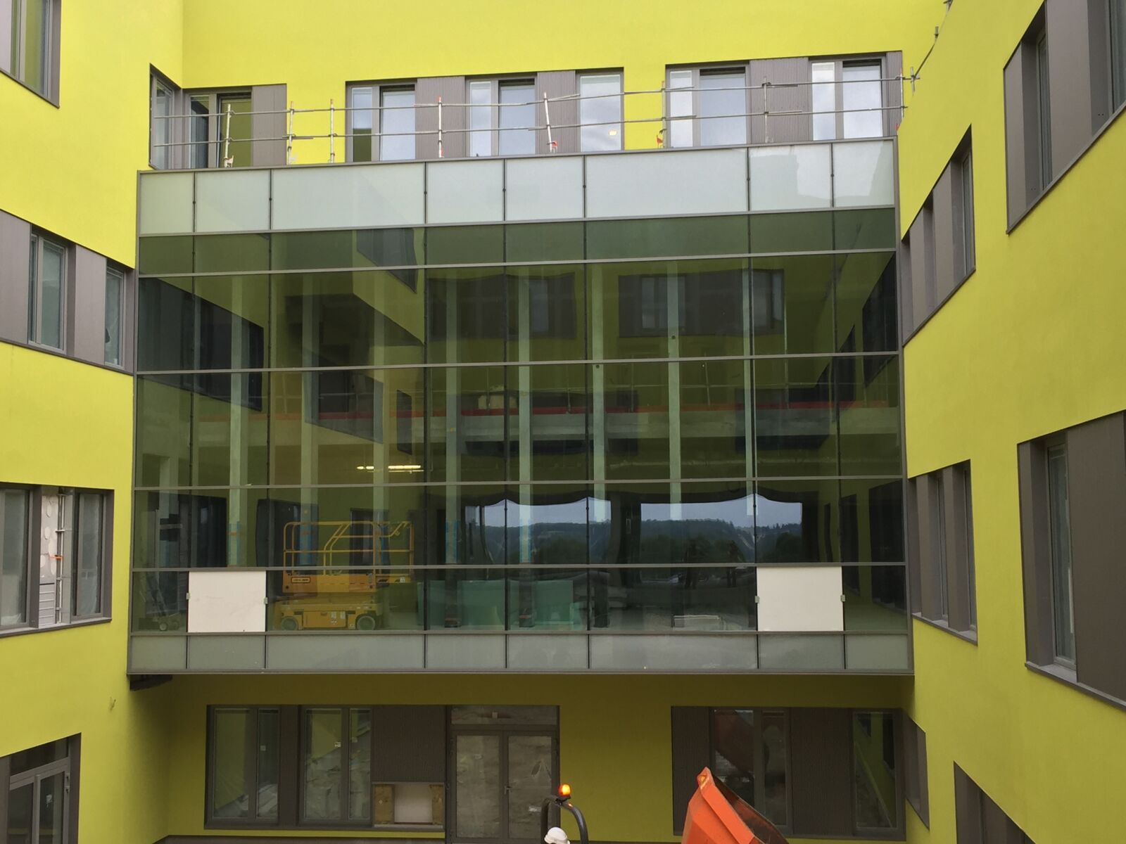 Centre Hospitalier Nord Deux-Sèvres - Mur-rideau vitré