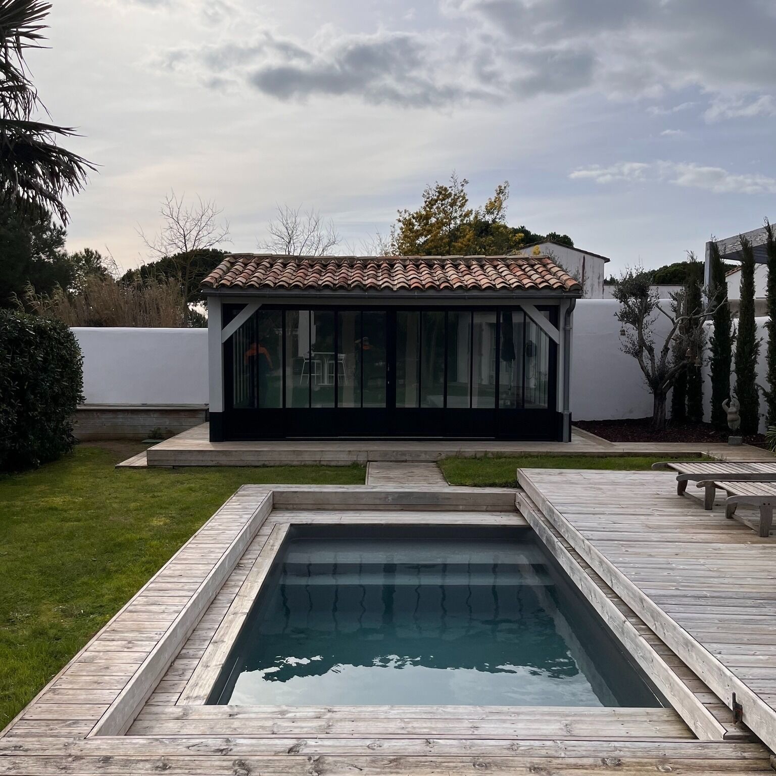 Aménagement d'un Pool House
